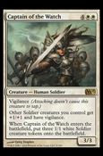 Magic the Gathering: 2013 Core Set (Base Set) card 8 Captain of the Watch