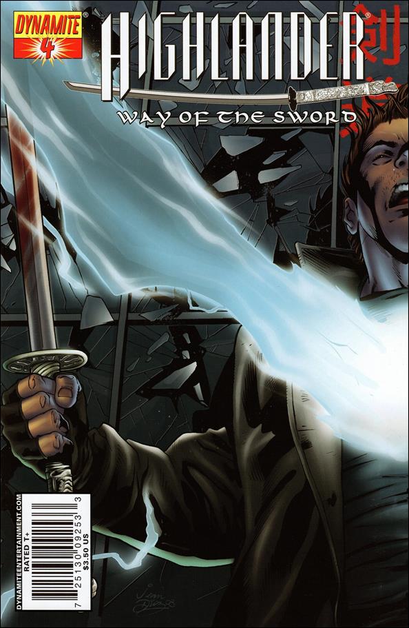 Highlander: Way of the Sword issue 4 Left Side Cover