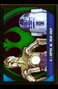 Star Wars Evolution Update Edition (Galaxy Crystal Subset) card G9 C-3PO & R2-D2