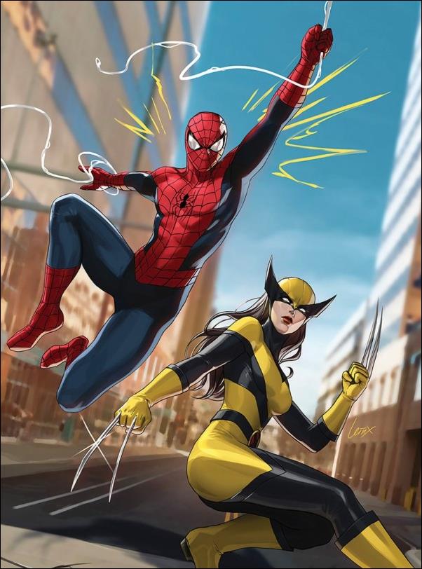 Amazing Spider-Man (2022) issue 62-H Retailer Exclusive Leirix Li Virgin Cover