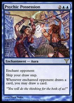 Magic the Gathering: Dissension (Base Set) card 30 Psychic Possession