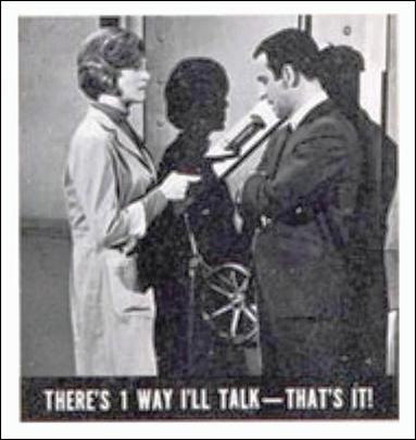 Get Smart (Base Set) card 53 There's 1 Way I'll Talk - That's It.