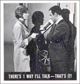 Get Smart (Base Set) card 53 There's 1 Way I'll Talk - That's It.