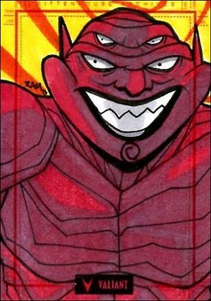 2013 Valiant Comics Preview Trading Card Set (Sketch Card Subset) card RAM-10