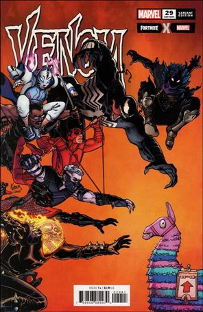 Venom (2018) issue 29-C Aaron Kuder Fortnite Cover