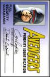Avengers Priority Identification (Promo) card nn4 Cyclops