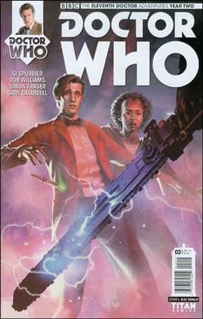 Doctor Who: The Eleventh Doctor Year Two issue 2 Alex Ronald Cover