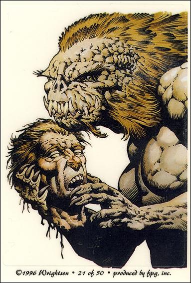 Bernie Wrightson Stickers (Base Set) card 21