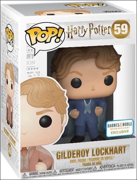 POP! Harry Potter figure 59-B Gilderoy Lockhart (Blue Suit) Barnes & Noble