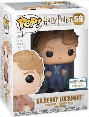 POP! Harry Potter figure 59-B Gilderoy Lockhart (Blue Suit) Barnes & Noble