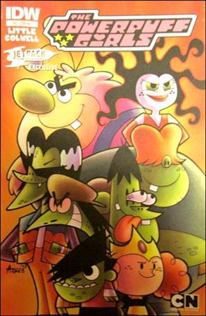 Powerpuff Girls (2013) issue 3-D Agnes Garbowska Jetpack Comics Cover
