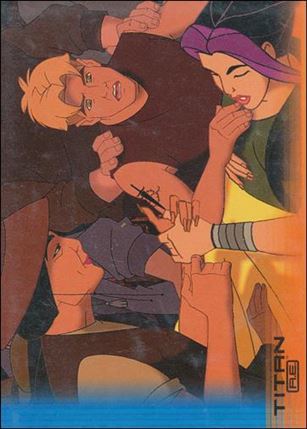 Titan A.E. (Base Set) card 65 Akima ... Wounded!