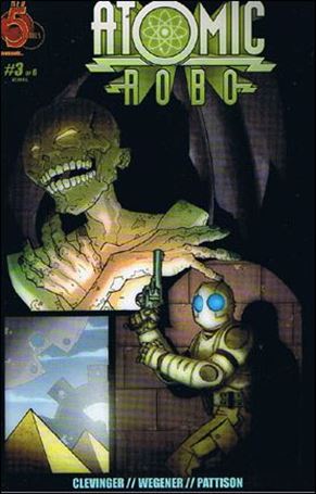 Atomic Robo issue 3 Cardstock Cover