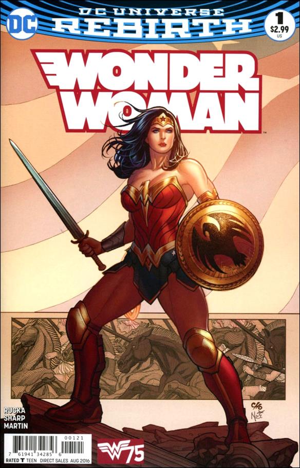 Wonder Woman (2016)  issue 1-B Frank Cho Cover