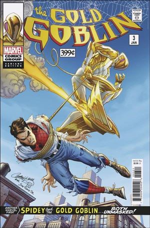 Gold Goblin issue 3-B J. Scott Campbell Classic Homage Cover