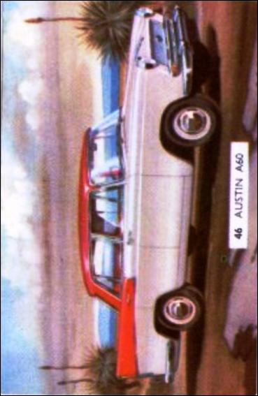 Cavalcade of Cars (Base Set) card 46 Austin A60
