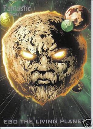 Fantastic Four Archives (Nemesis Subset) card 4 Ego the Living Planet