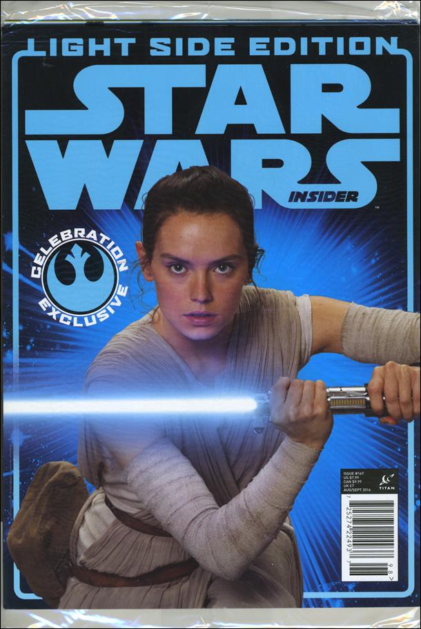 Star Wars Insider issue 167-F Polybagged SW Celebration Europe Light Side Cover
