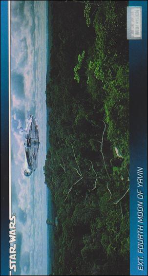 Star Wars Widevision (Base Set) card 82 Ext. Fourth Moon of Yavin
