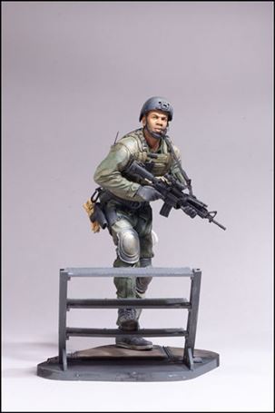 McFarlane Military (Series 3) figure 6-B Navy Seal Boarding Unit (Ethnic)