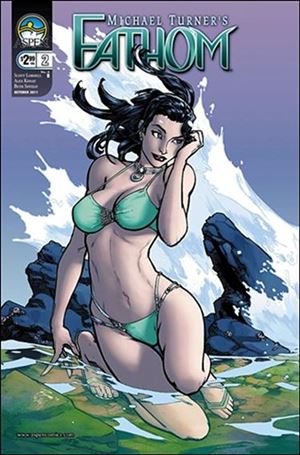 Michael Turner's Fathom (2011) issue 2-B Michael Ryan Cover