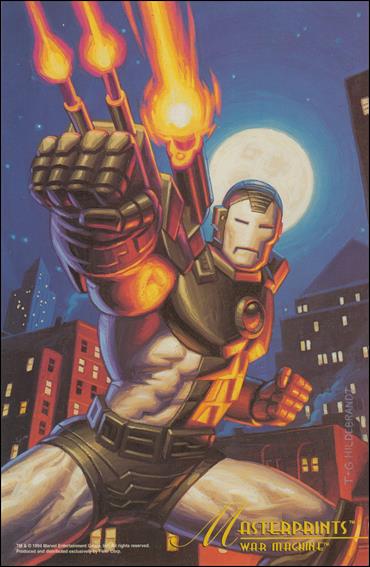 1994 Marvel Masterpieces (Masterprints Subset) card 9 War Machine