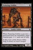 Magic the Gathering: Archenemy (Base Set) card 16 Festering Goblin