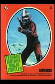 Teenage Mutant Ninja Turtles Movie (Sticker Subset) card 2 Shredder