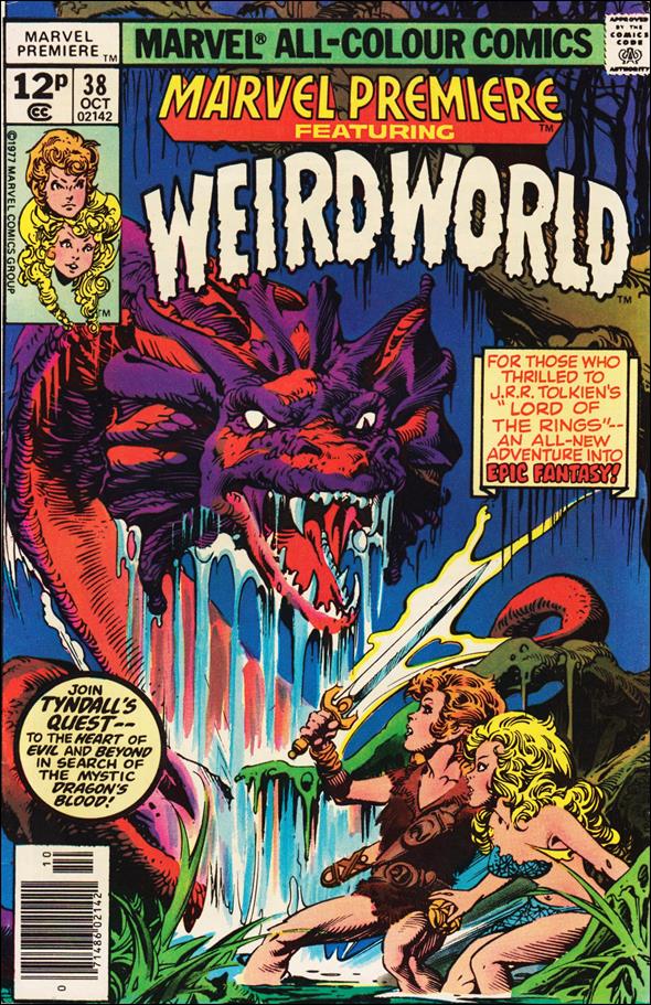 Marvel Premiere issue 38-C UK Price Cover