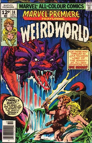Marvel Premiere issue 38-C UK Price Cover