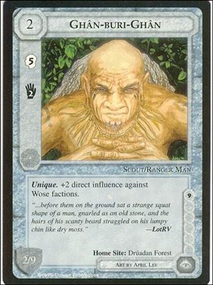 Middle-Earth: The Wizards (Base Set) card 177 Ghan-buri-Ghan