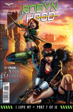 Robyn Hood: I Love NY issue 7-B Jose Luis Cover