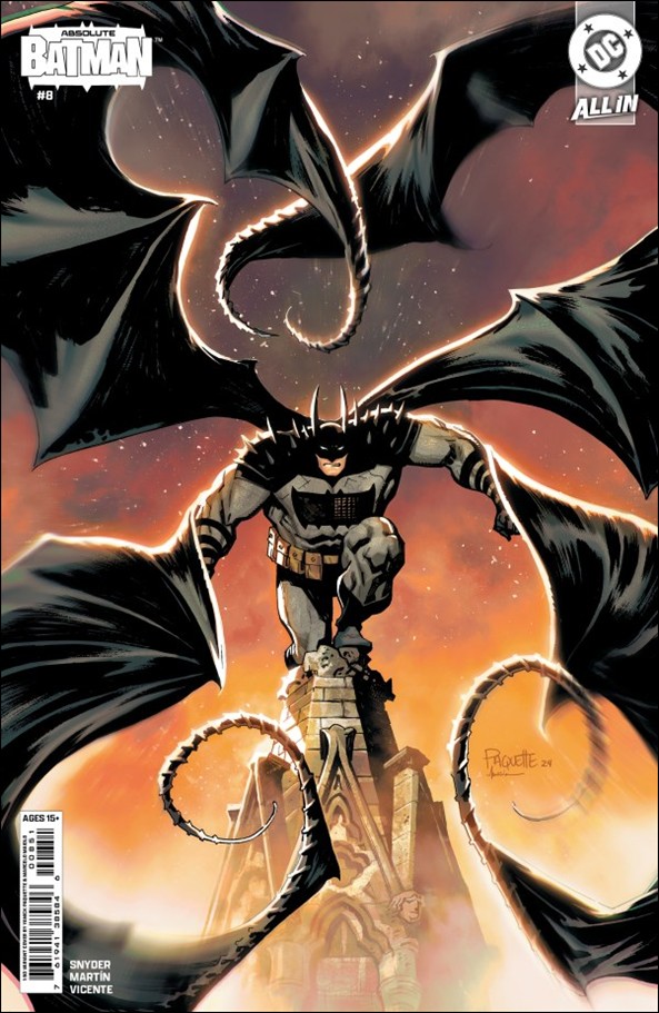Absolute Batman issue 8-E Yanick Paquette 1:50 Cardstock Cover
