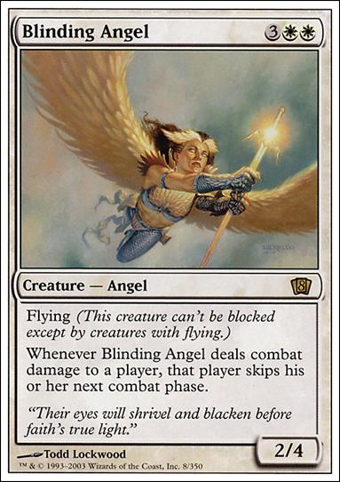 Magic the Gathering: 8th Edition (Base Set) card 8 Blinding Angel