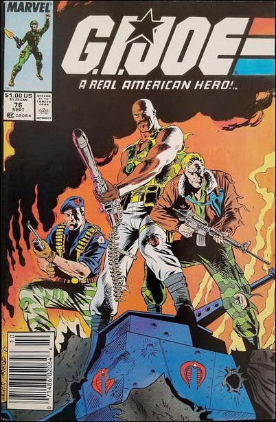 G.I. Joe: A Real American Hero issue 76-B Newsstand Edition