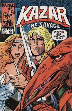 Ka-Zar the Savage issue 30 Wraparound Cover
