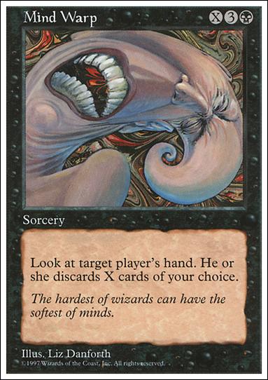 Magic the Gathering: 5th Edition (Base Set) card 177 Mind Warp