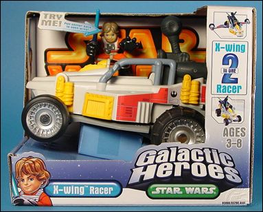 Star Wars: Galactic Heroes Vehicles figure 3 X-Wing Racer