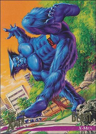 1996 Fleer Ultra X-Men: Wolverine (Base Set) card 79 Beast