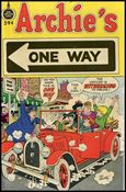 Archie's One Way issue 1-D .59-Cent Cover