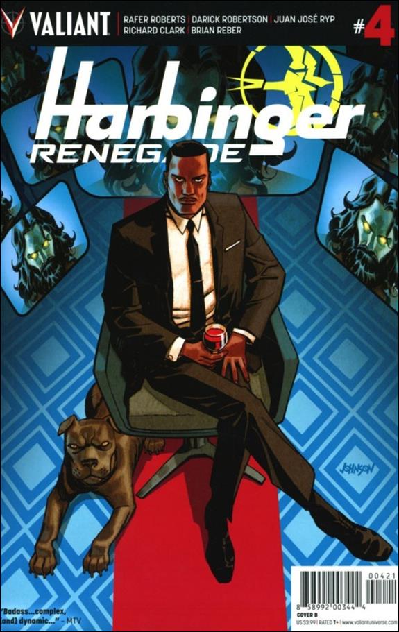 Harbinger: Renegade issue 4-B Dave Johsnon Cover