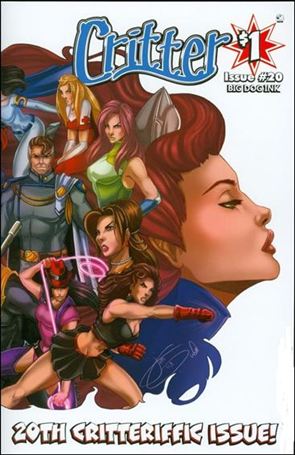 Critter  (2012) issue 20-B Jenevieve Broomall Cover