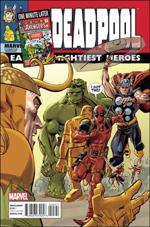 Deadpool (2013) issue 45-B Dan Panosian 1:15 Avengers Cover
