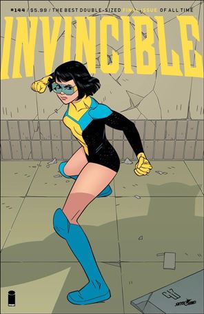 Invincible issue 144-B Cory Walker Cover