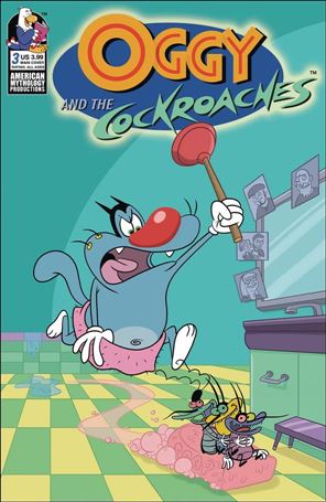 Oggy and the Cockroaches Cover Image 2