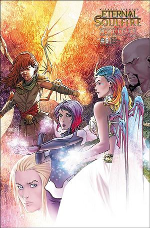 Michael Turner's Eternal Soulfire issue 5-C Jordan Gunderson Holiday Cover 1/200