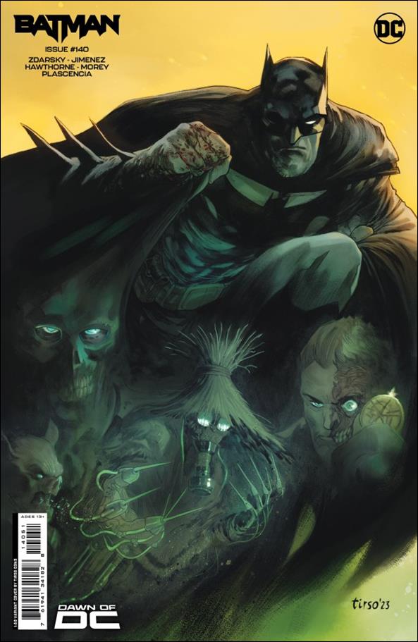 Batman (2016) issue 140-G Tirso Cons 1:50 Cardstock Cover