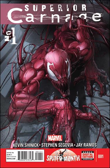 Superior Carnage issue 1 Clayton Crain Cover