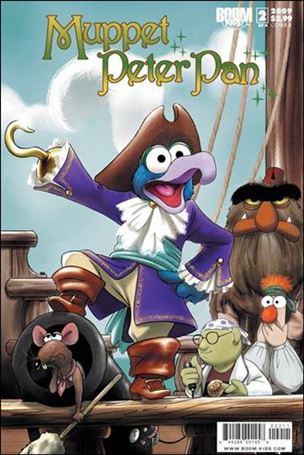 Muppet Peter Pan issue 2-B Amy Mebberson Cover