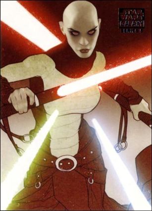 Star Wars Galaxy: Series 5 (Base Set) card 12 Asajj Ventress